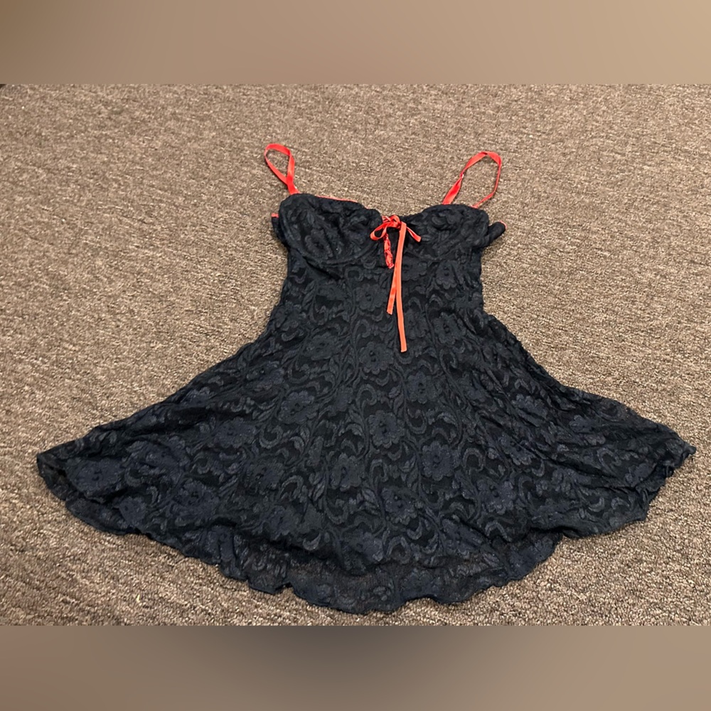 Black lace M intimate camisole women's